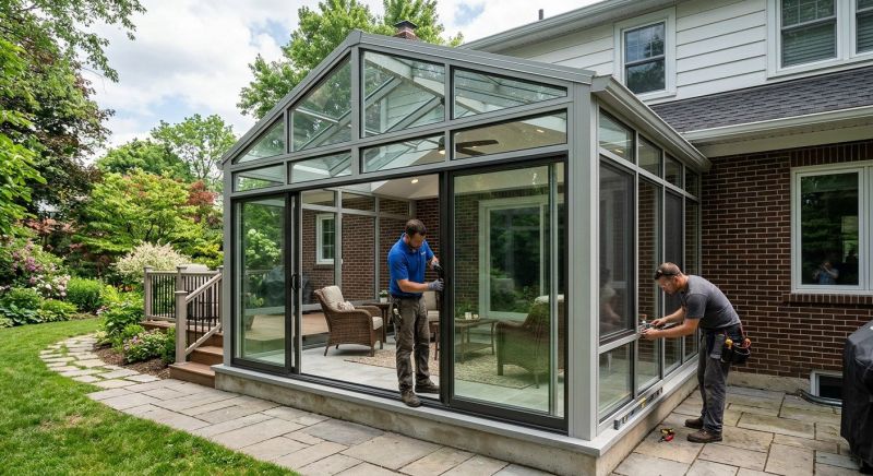 Enclosed Patio Installation Service