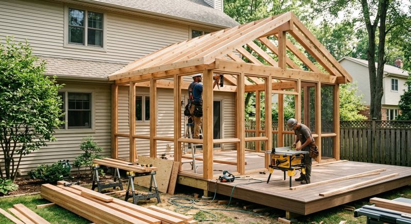 Deck Enclosure Construction in Boulder, CO