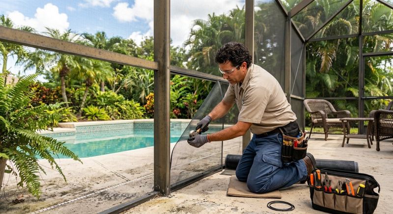Lanai Enclosure Repair in Cincinnati, OH