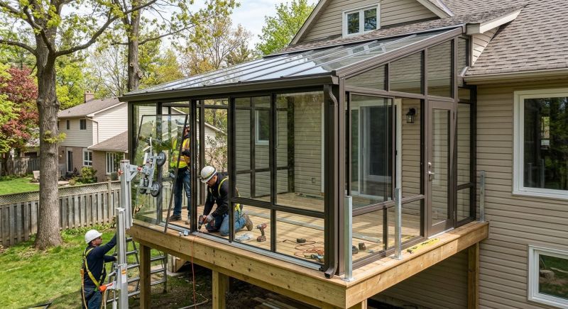 Deck Enclosure Construction in Chattanooga, TN