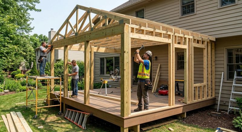 Enclosed Deck Installation in Boulder, CO