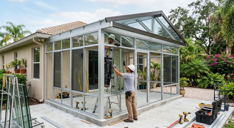 Florida Room Installation in Austin, TX
