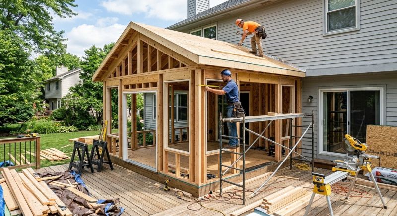 Four Season Room Installation in Nashville, TN