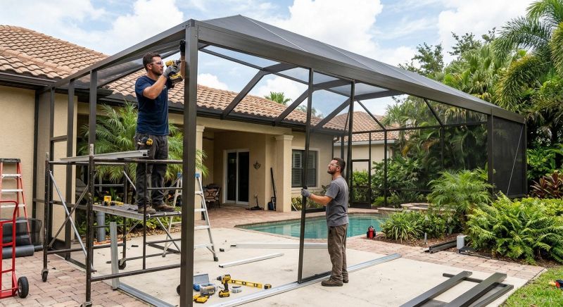 Lanai Installation in Nashville, TN