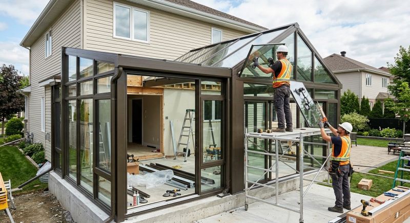 Sunroom Addition Construction in Charlotte, NC