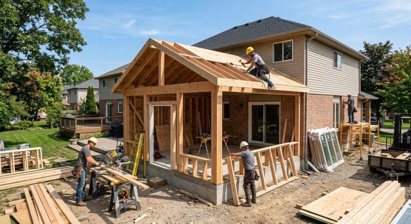 Sunroom Addition Construction in Boulder, CO