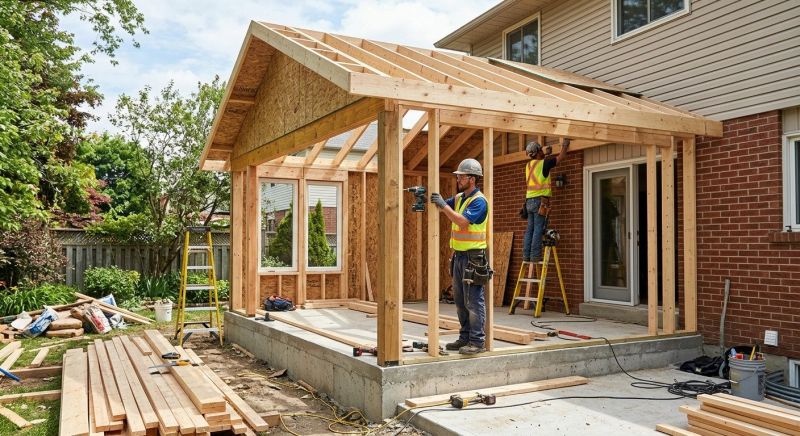 Sunroom Addition Construction in Austin, TX