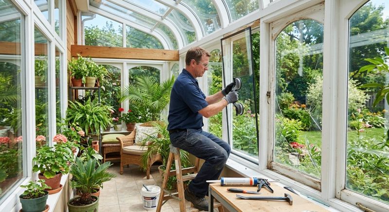 Sunroom Glass Repair in Dallas, TX