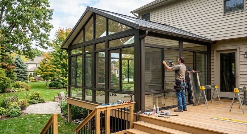 Three Season Room Construction in Asheville, NC
